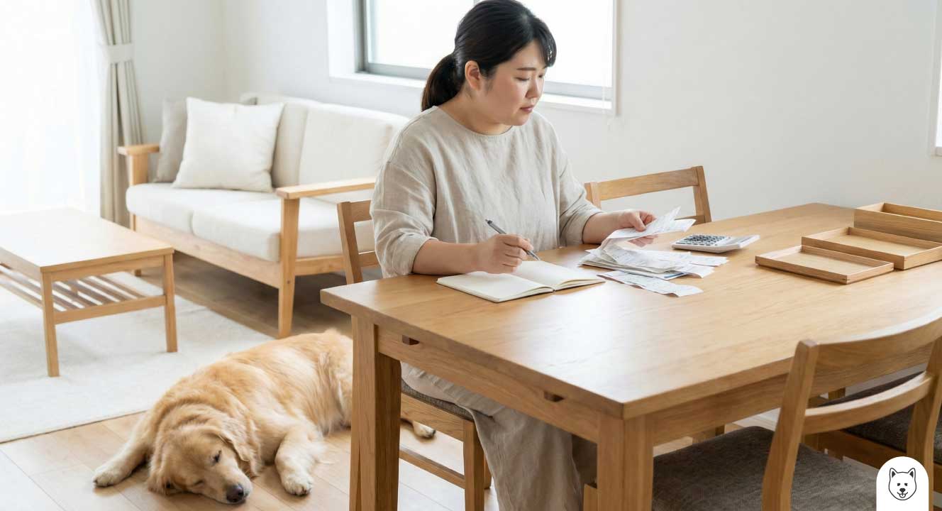ゴールデンレトリバーの年間費用を管理するコツと対策