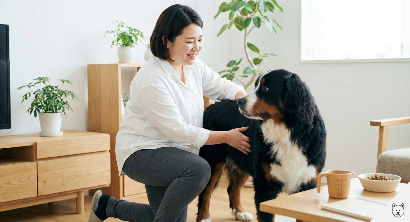 バーニーズマウンテンドッグの健康を守る体重管理のポイント