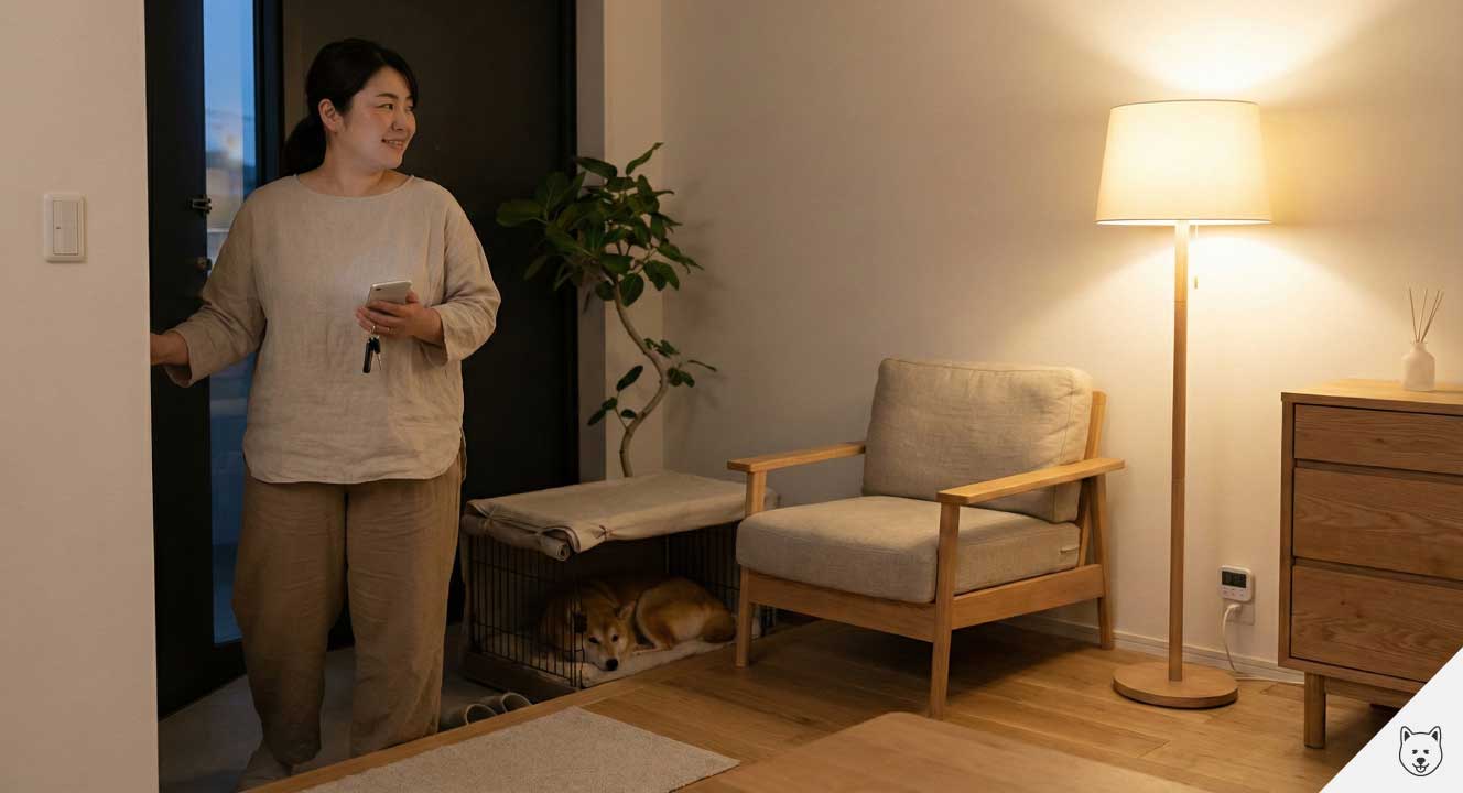 留守番中に電気を点けるか迷った時の正しい判断基準