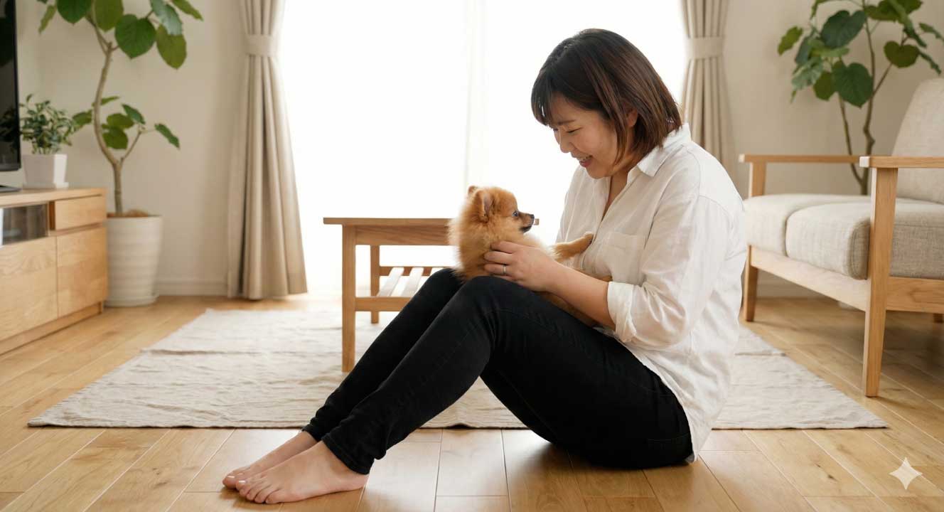 ポメラニアンの3ヶ月で1kgの子を健やかに育てる