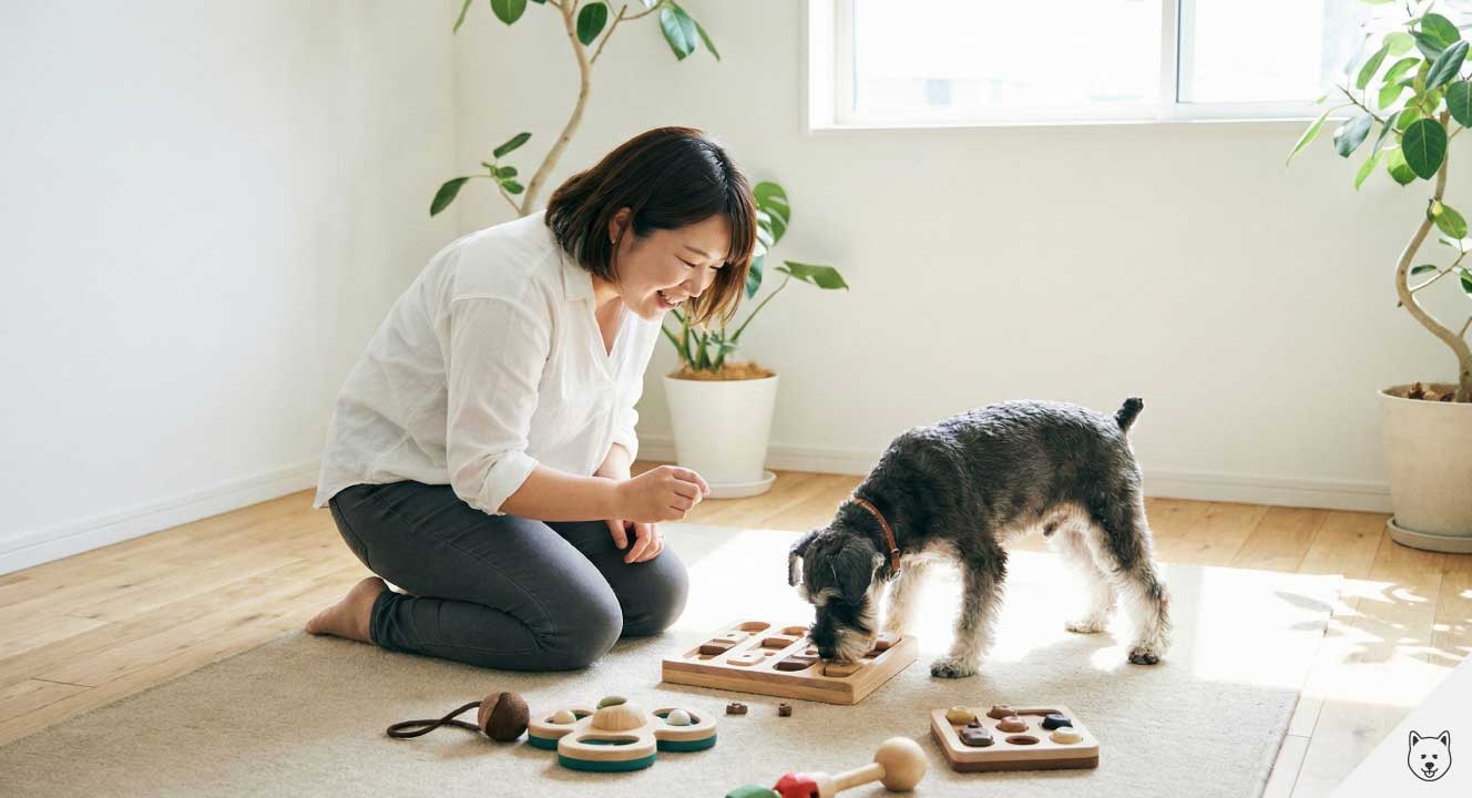賢い犬種に必要な運動量と室内での知的刺激