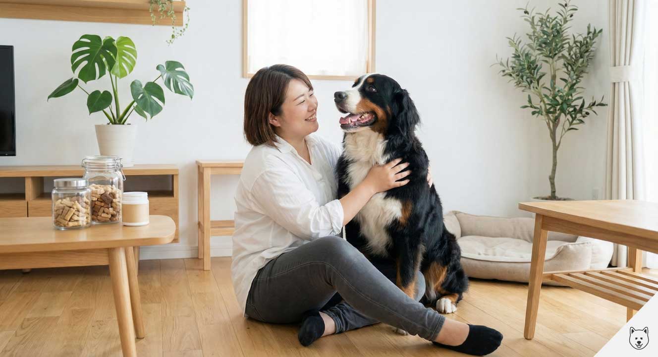 幸せを増やすバーニーズマウンテンドッグの寿命対策