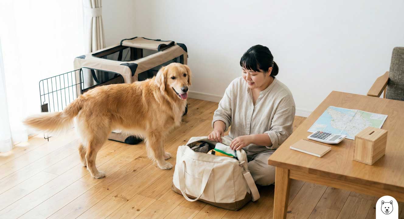 旅行やドッグランへの移動コストと宿泊費用の相場