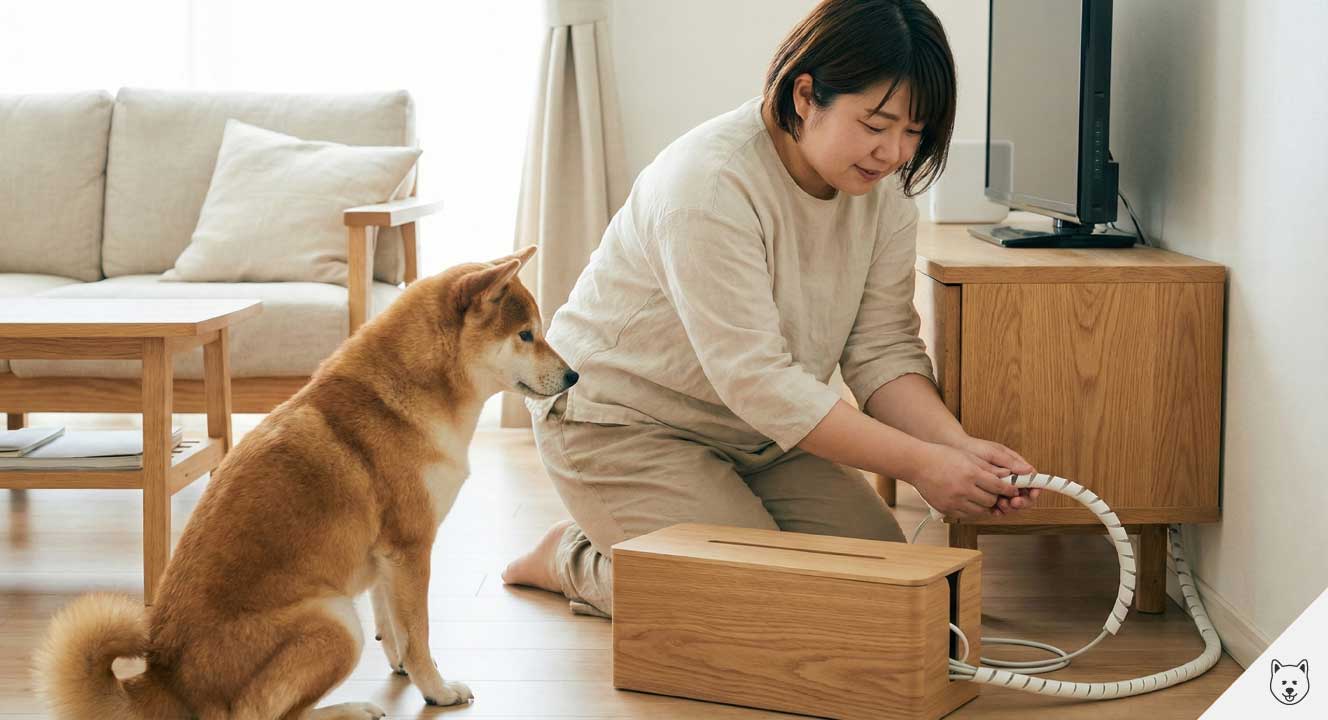 感電事故を防ぐコードの保護と安全な配置の重要性