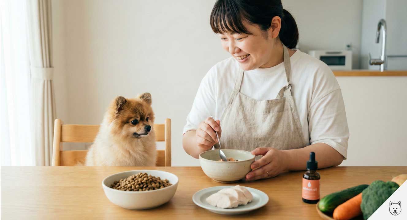 栄養面のサポートで被毛を育てる