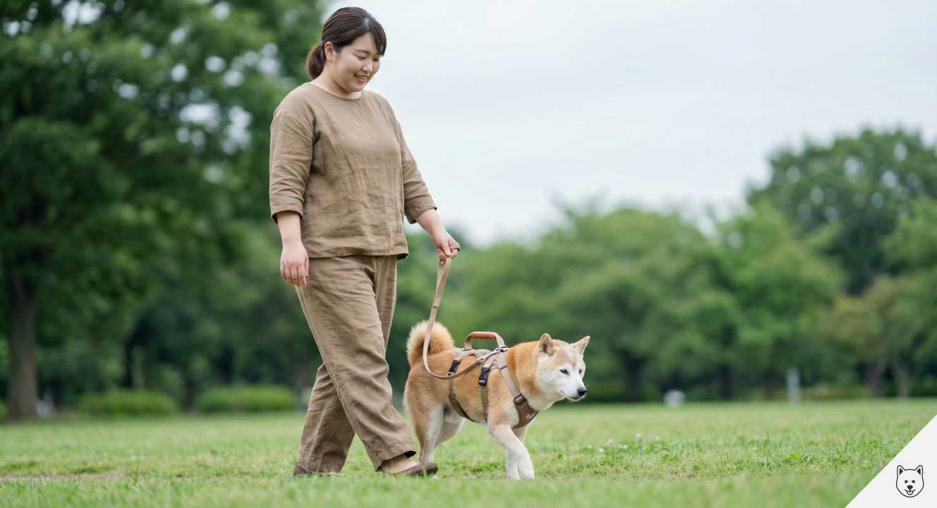 老犬の散歩と運動量の見直し方