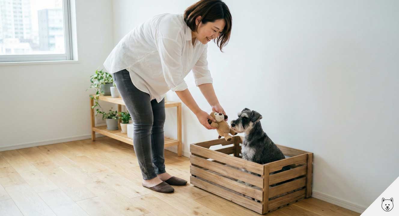 マンション生活での分離不安を解消する環境作り