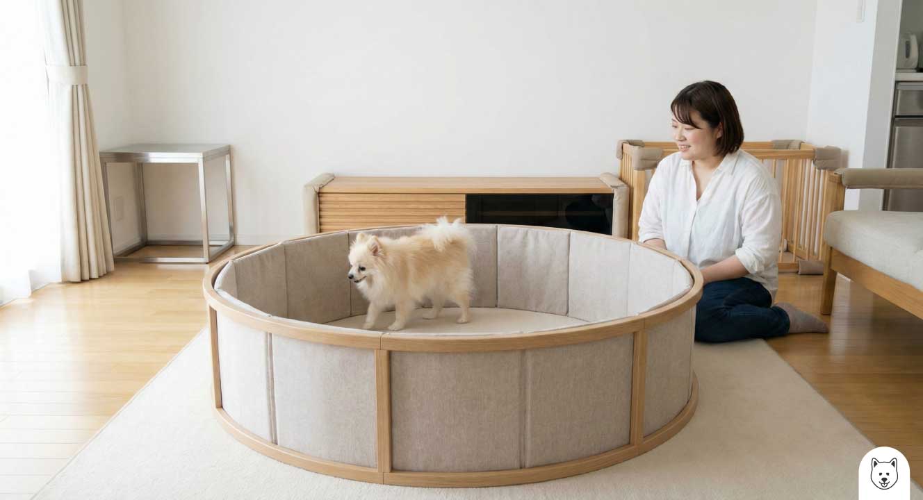 老犬が同じ場所を回り続ける認知症の症状と対策