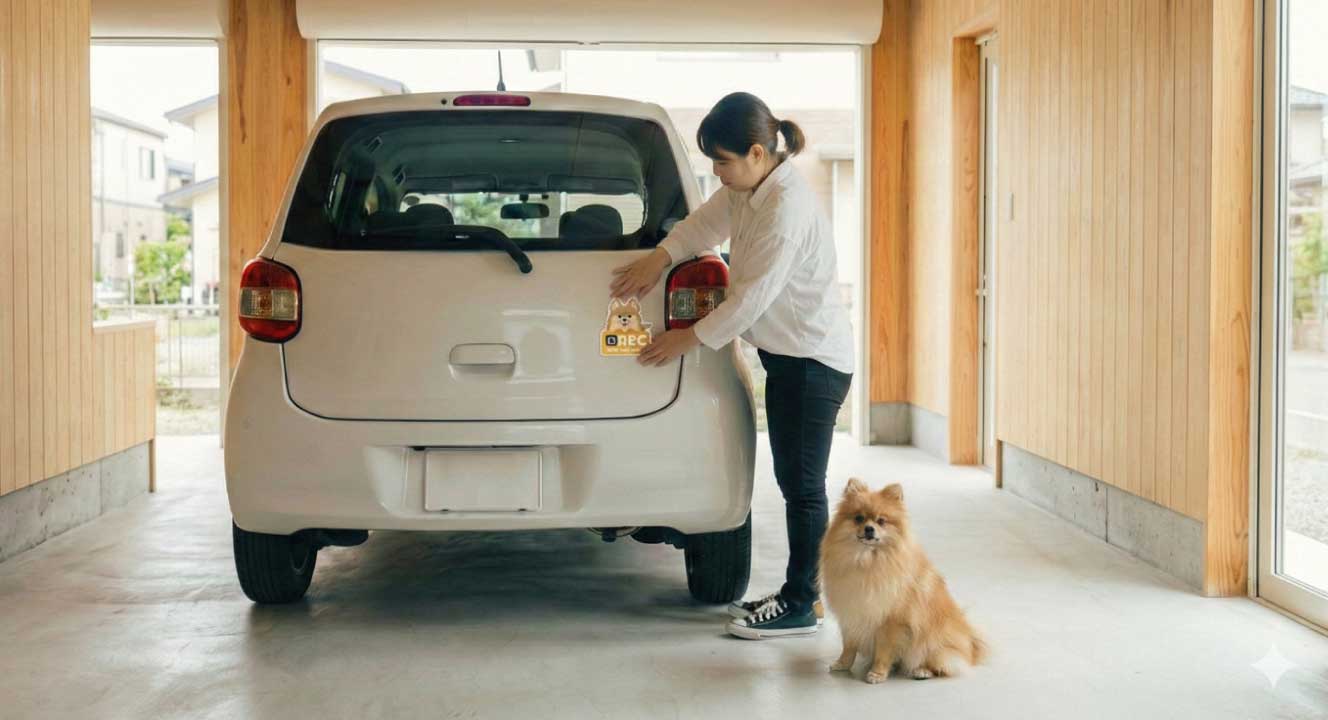 お守り代わりにもなるマグネットステッカーのご案内