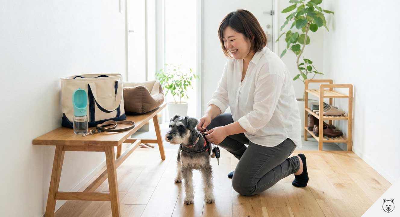 愛犬とのドライブや外出を安全に楽しむための準備