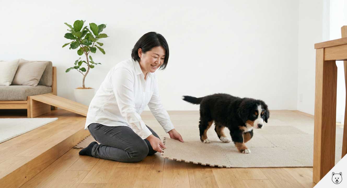 散歩の工夫と関節を守る床材のバリアフリー化