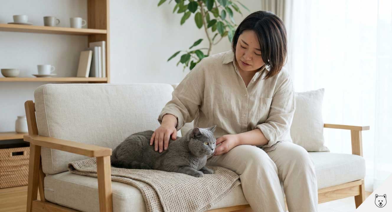 ブリティッシュショートヘアが痩せてる？原因と対処法