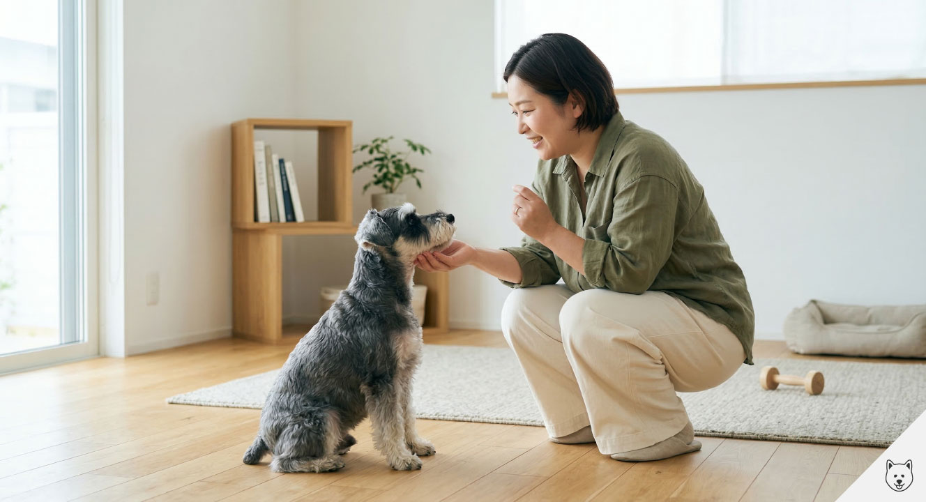 シュナウザーの吠える癖をしつけで改善しよう