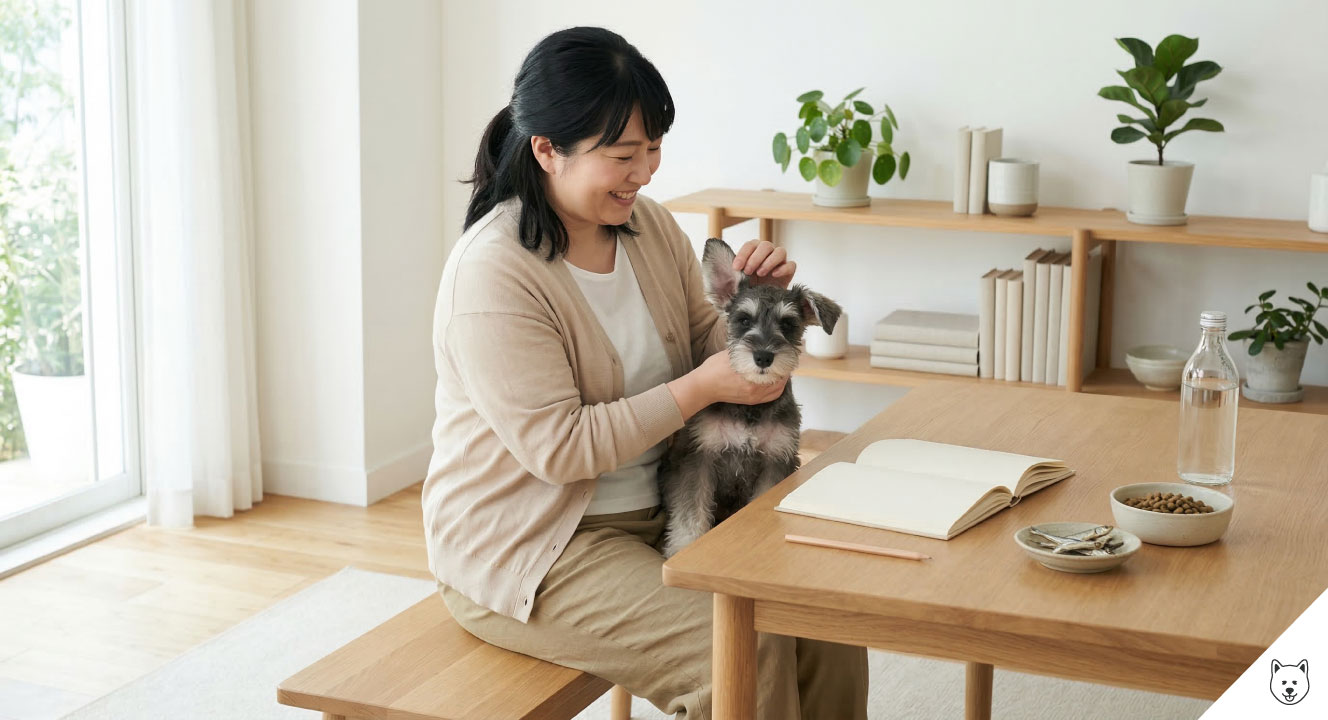 シュナウザーの立ち耳をサイズ別に解説！原因とケア