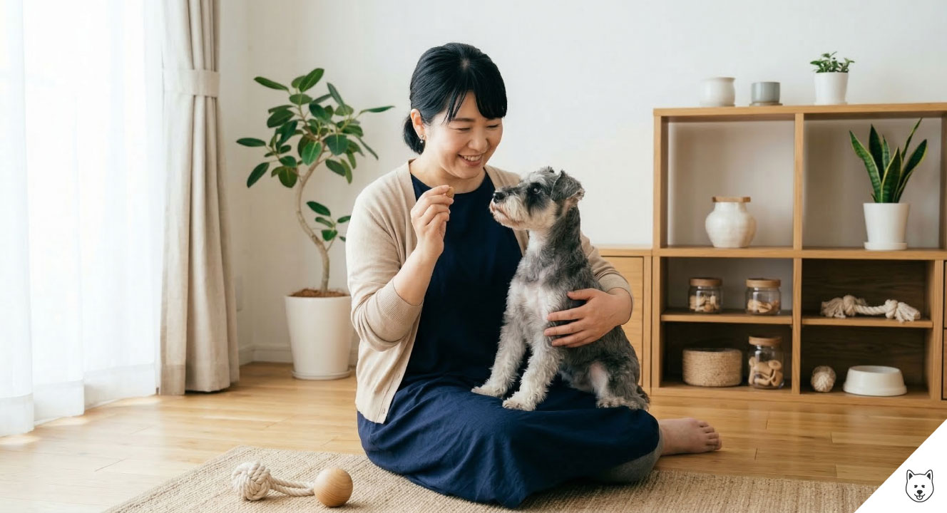 ミニチュアシュナウザーが吠える原因と最適なしつけ方