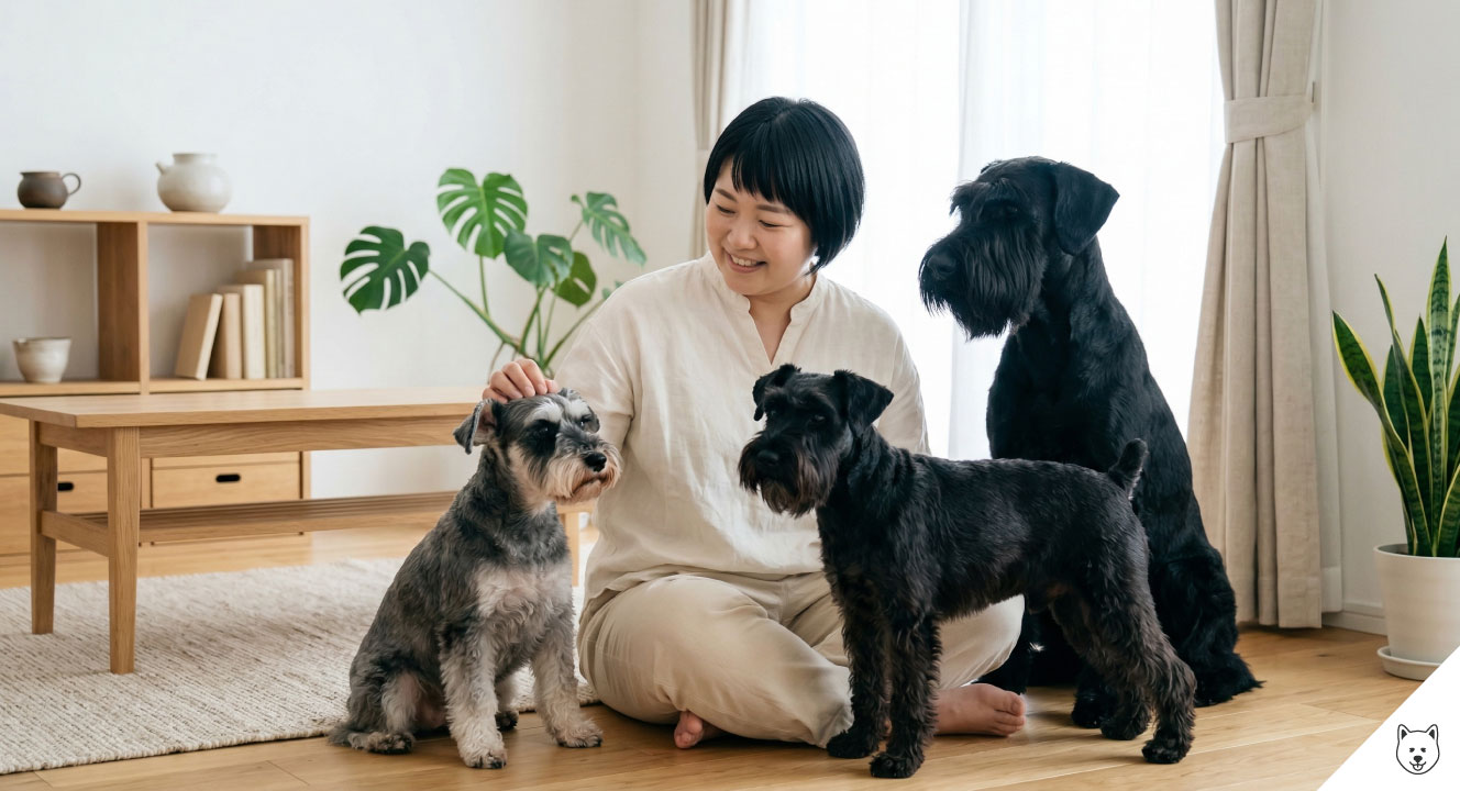 シュナウザーはどこの国の犬？原産国から学ぶ３種の特徴