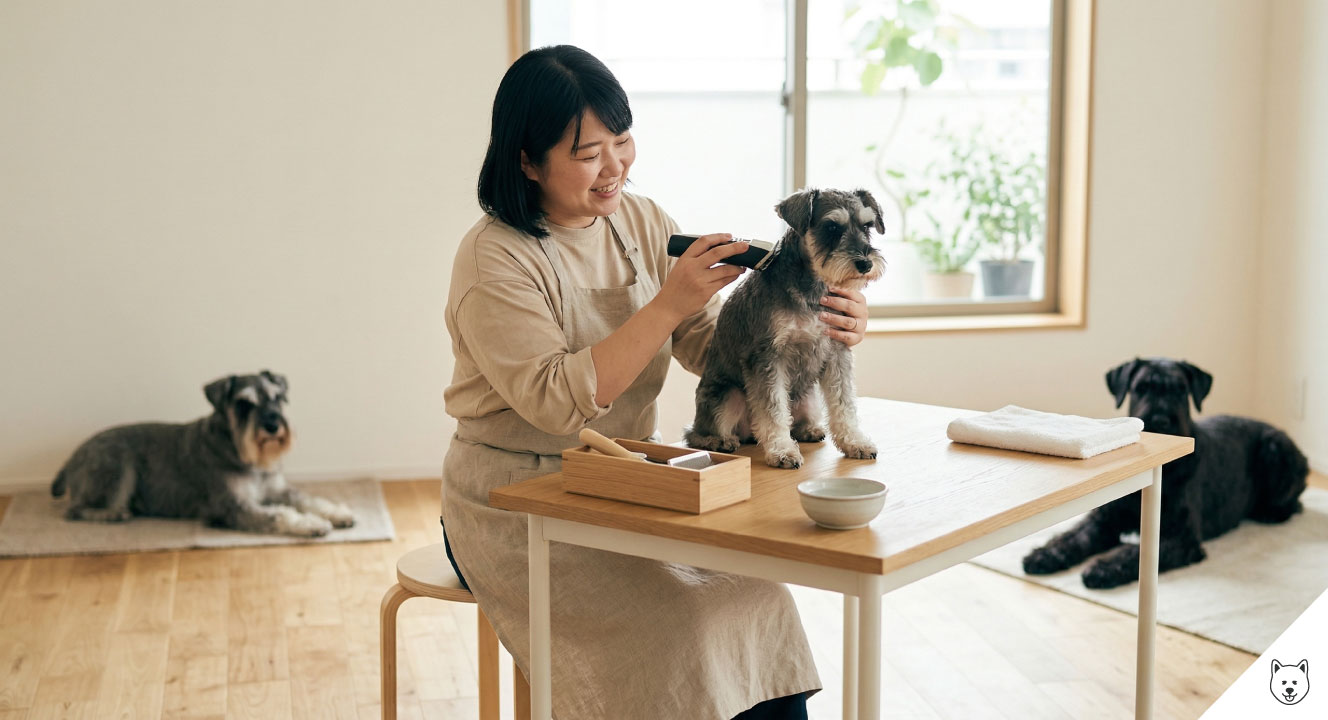 【サイズ別】シュナウザーの丸刈り完全ガイド