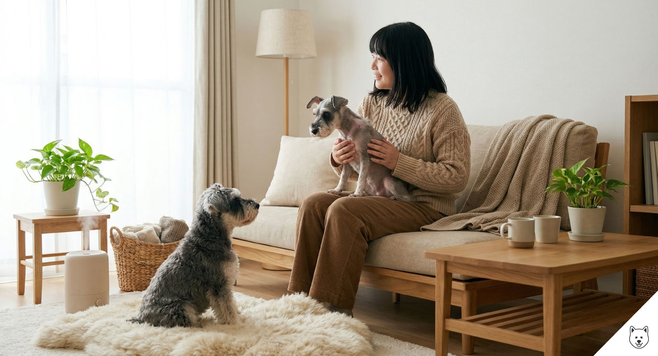 ダブルコートでも寒さに弱くなる理由