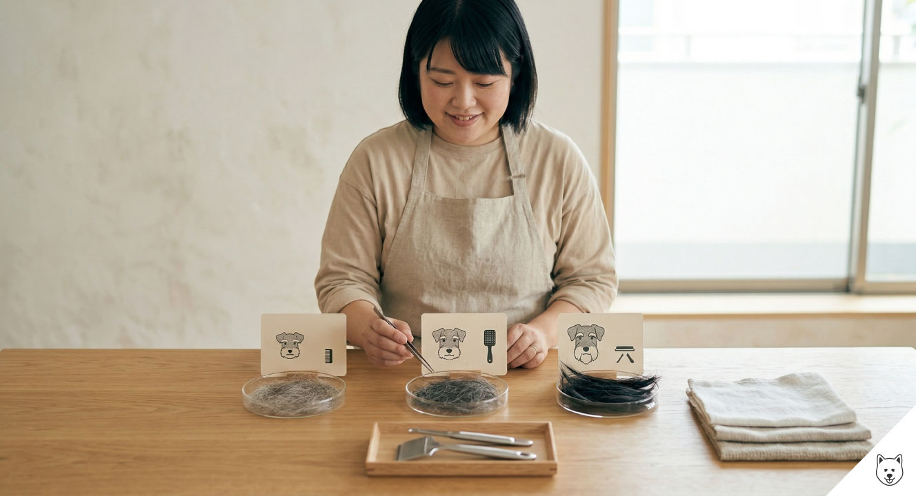 サイズ別の被毛構造と特徴