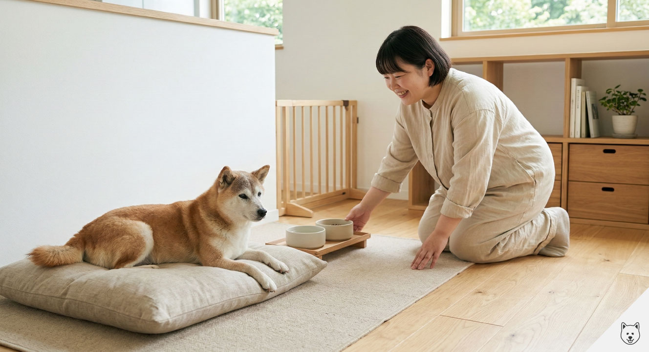 シニア犬の留守番で気をつけること