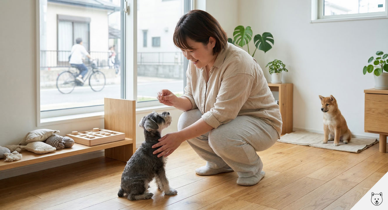 子犬から始める社会化と吠えないしつけ