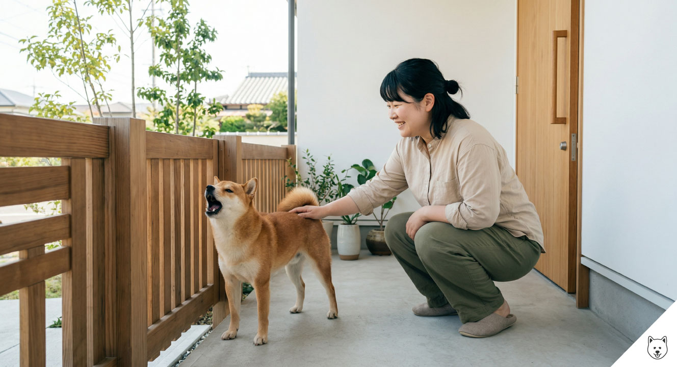 吠え続けるのは番犬としての誇りの証