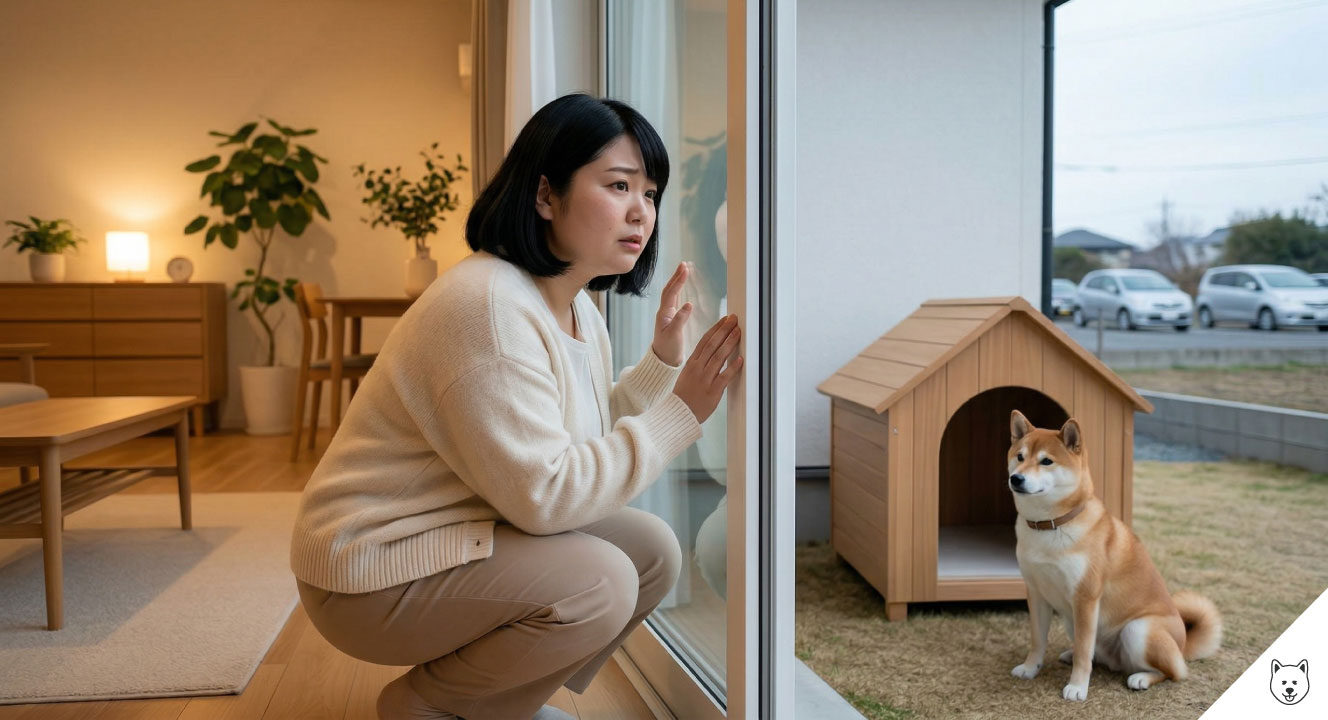 外飼いの柴犬がかわいそうと言われる理由