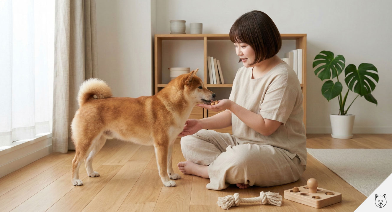 柴犬がなつかない時に試したい改善策