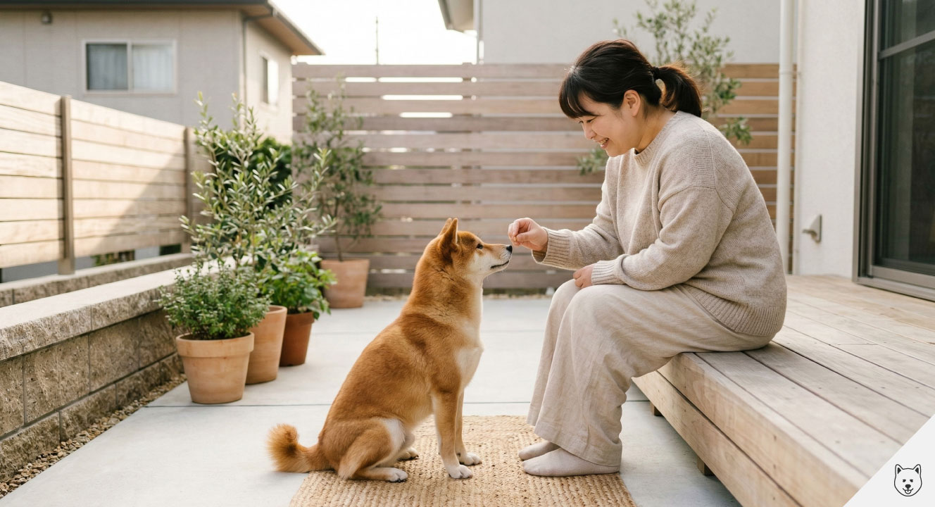 柴犬を番犬として育てるしつけと管理
