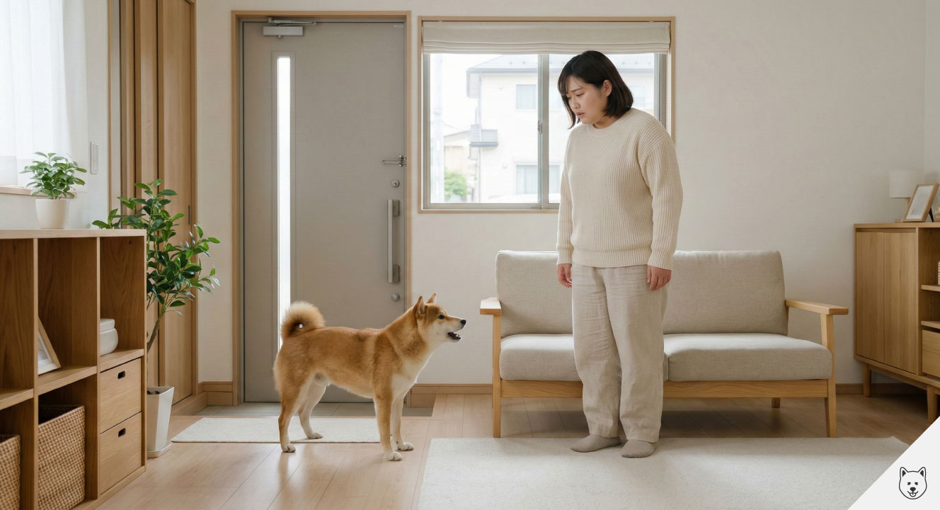 不安やストレスが吠えの引き金に