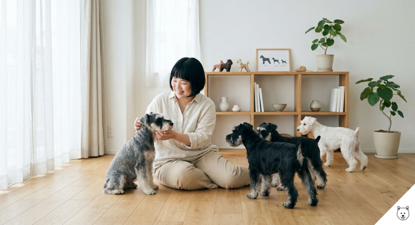 ミニチュアシュナウザーの誕生と種類