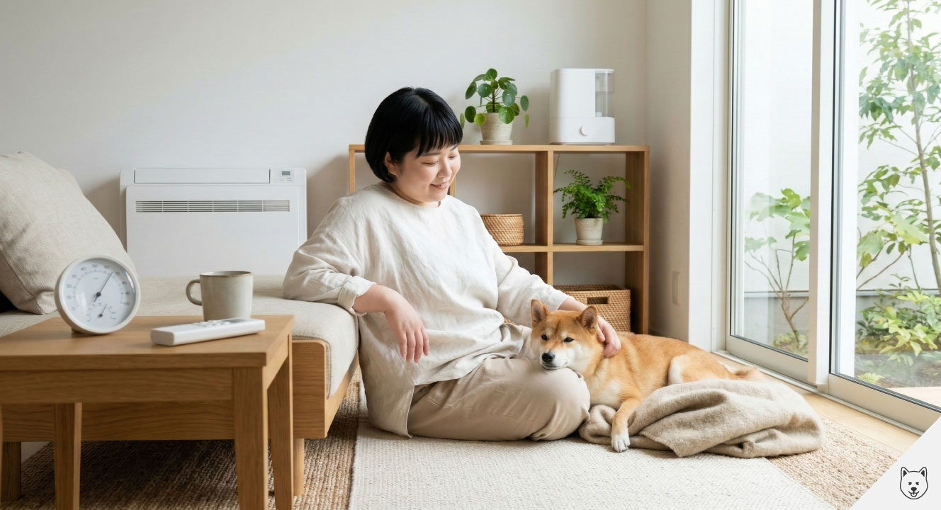 柴犬の適温を季節ごとに管理するコツ