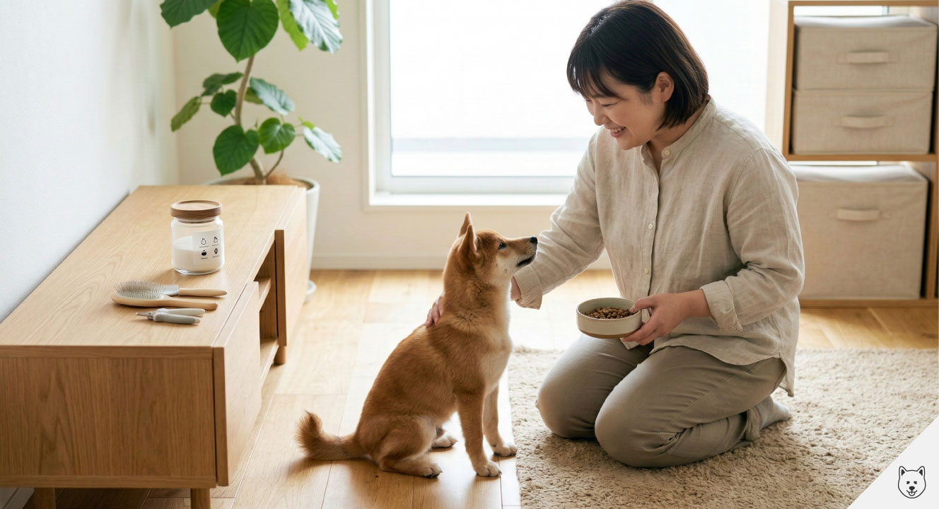 柴犬の５ヶ月からはじめたいしつけと健康管理