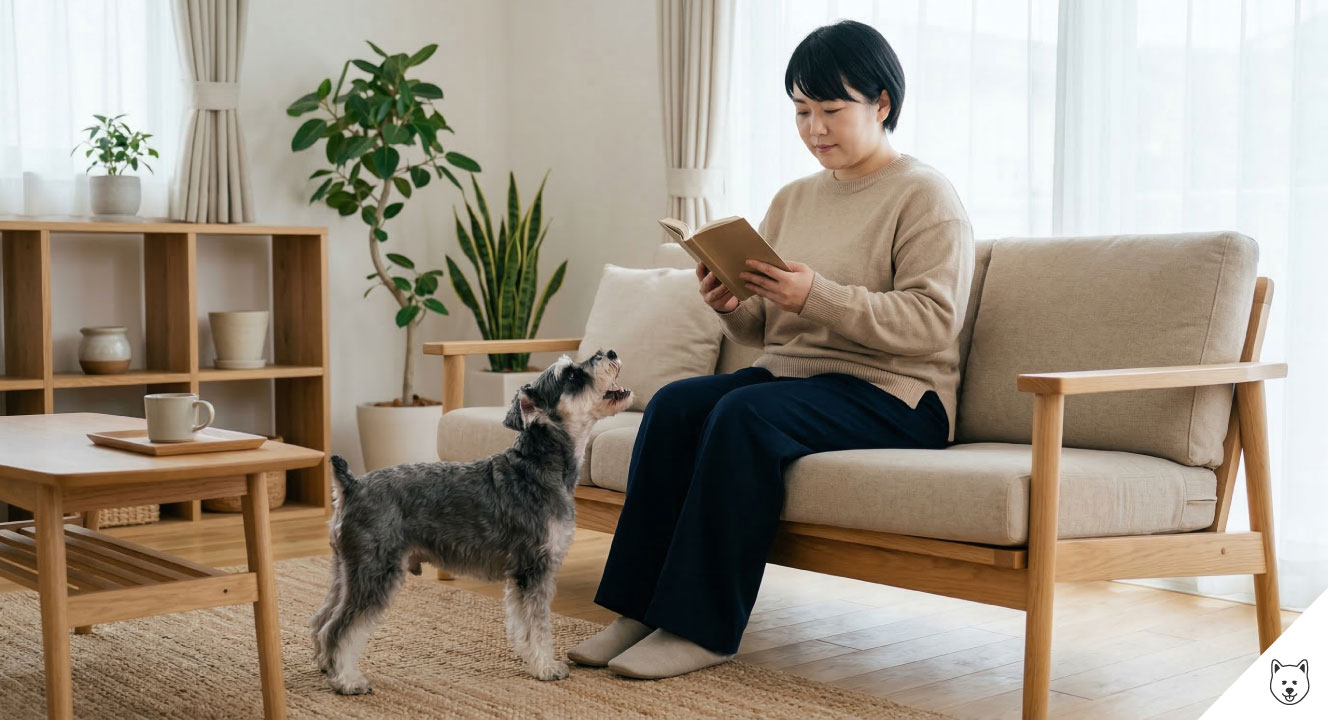 無駄吠えを無視する方法と注意点