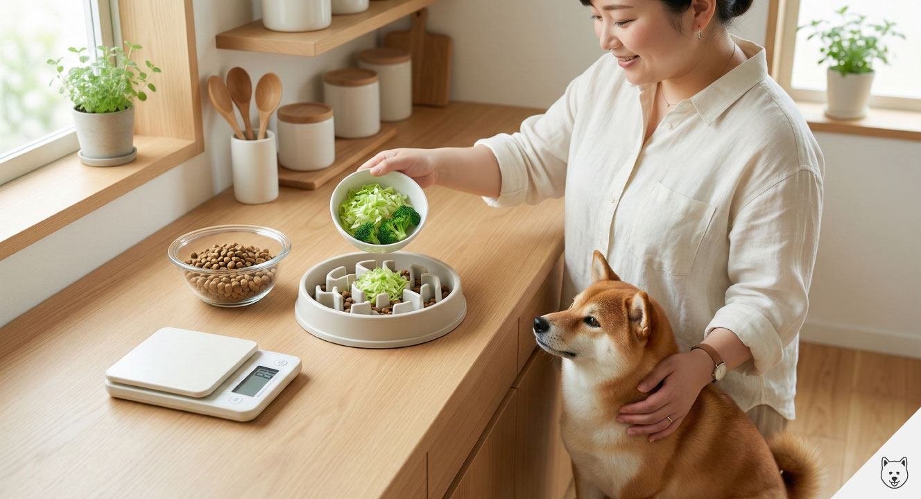 療法食と低カロリー食材で満腹感を出すコツ