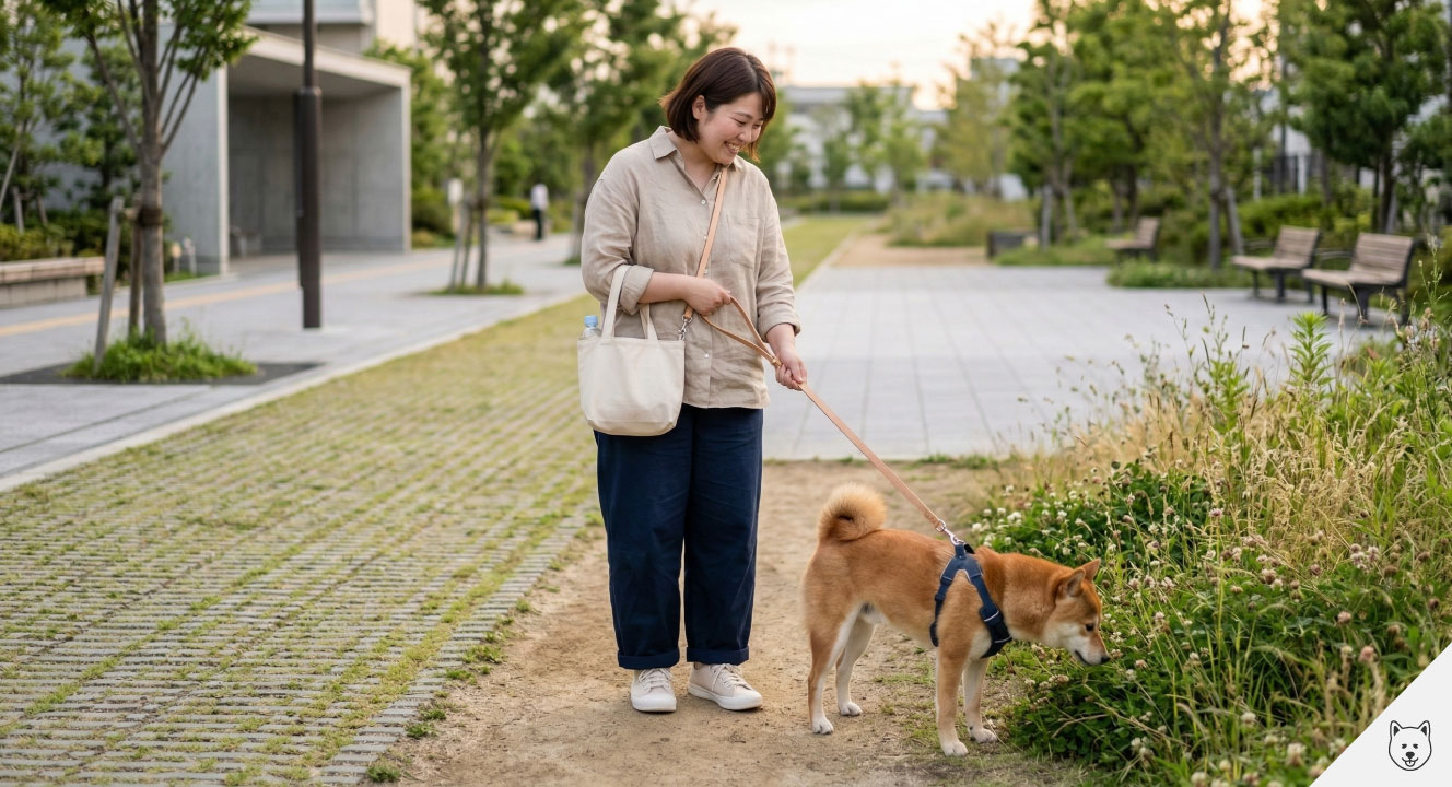 成犬の柴犬に必要な運動量と散歩のポイント