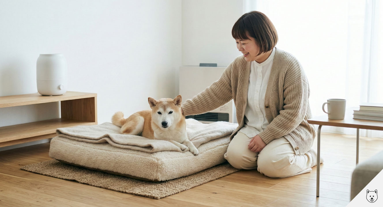 老犬・シニア犬に必要な温度配慮