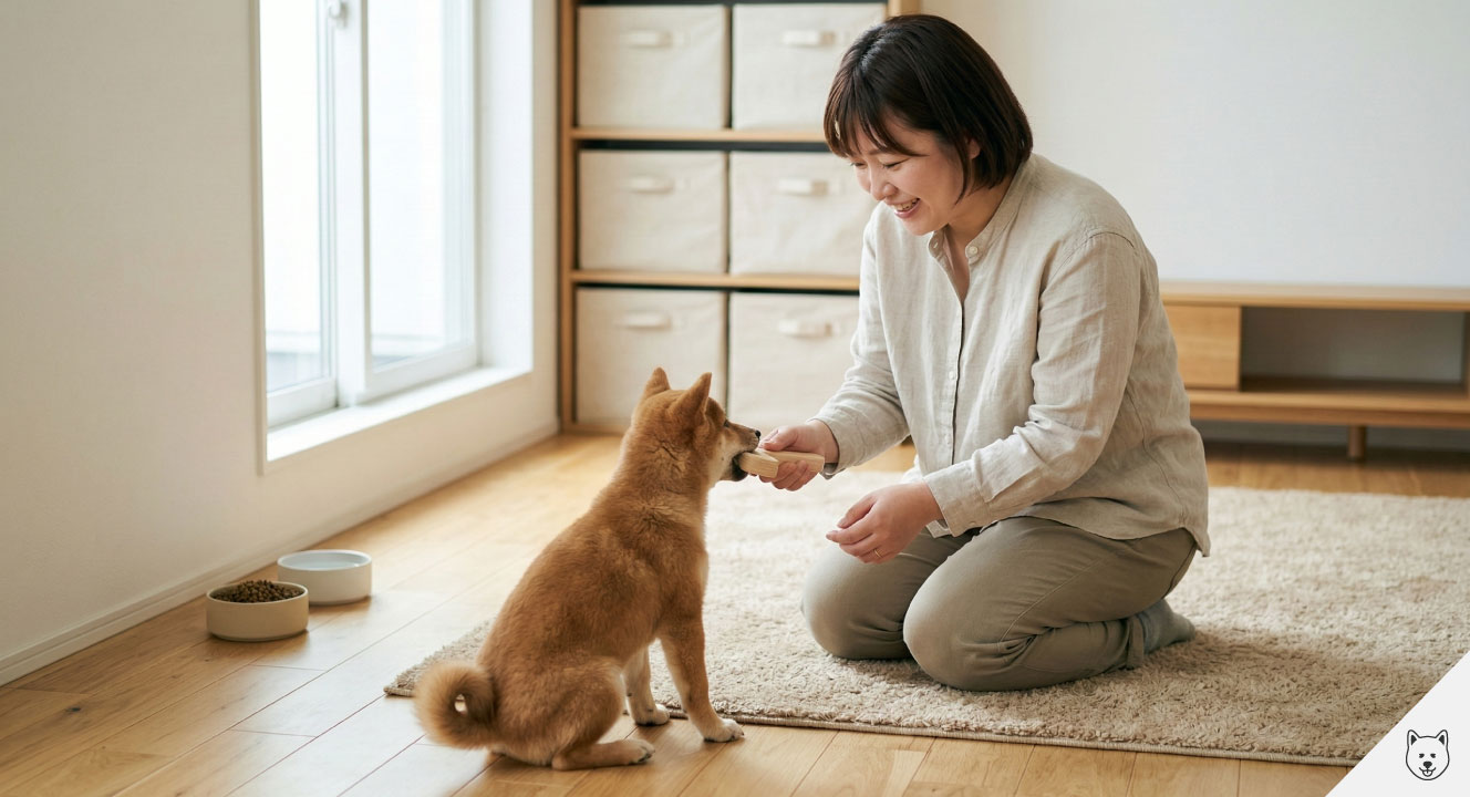 噛み癖をやめさせるトレーニング