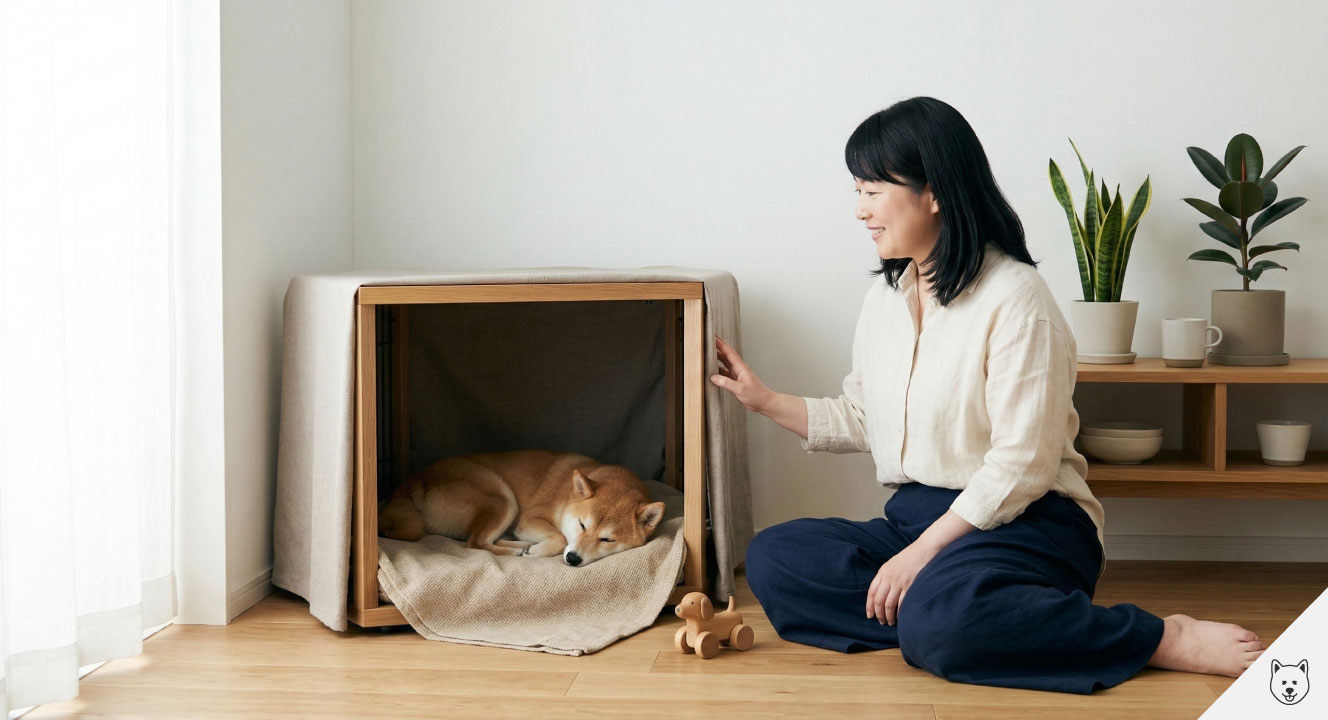 クレートで作る安心の聖域