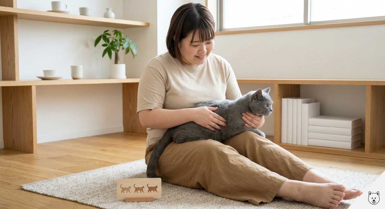 ボディコンディションスコアで体型を確認