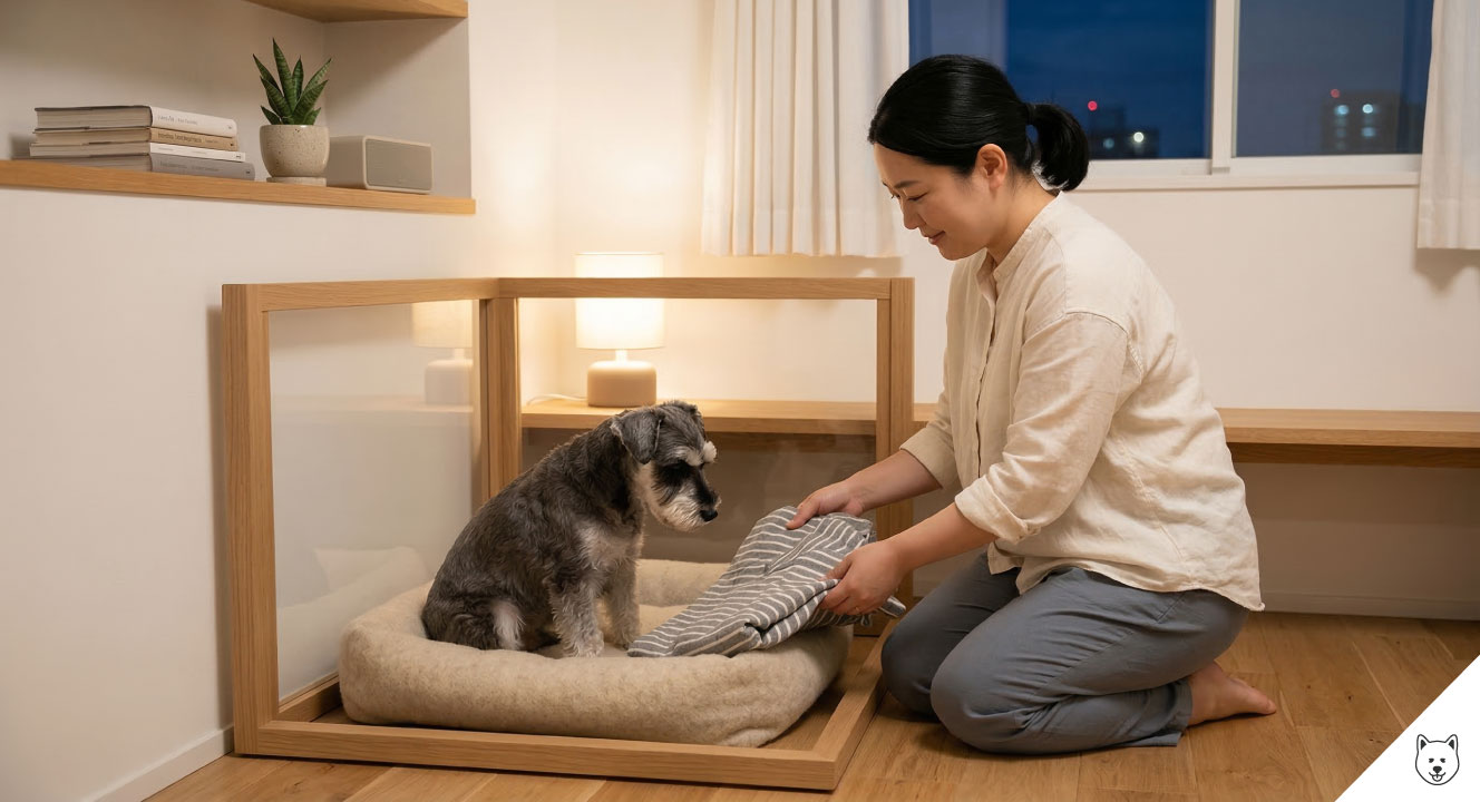 夜鳴きへの対応と環境づくり