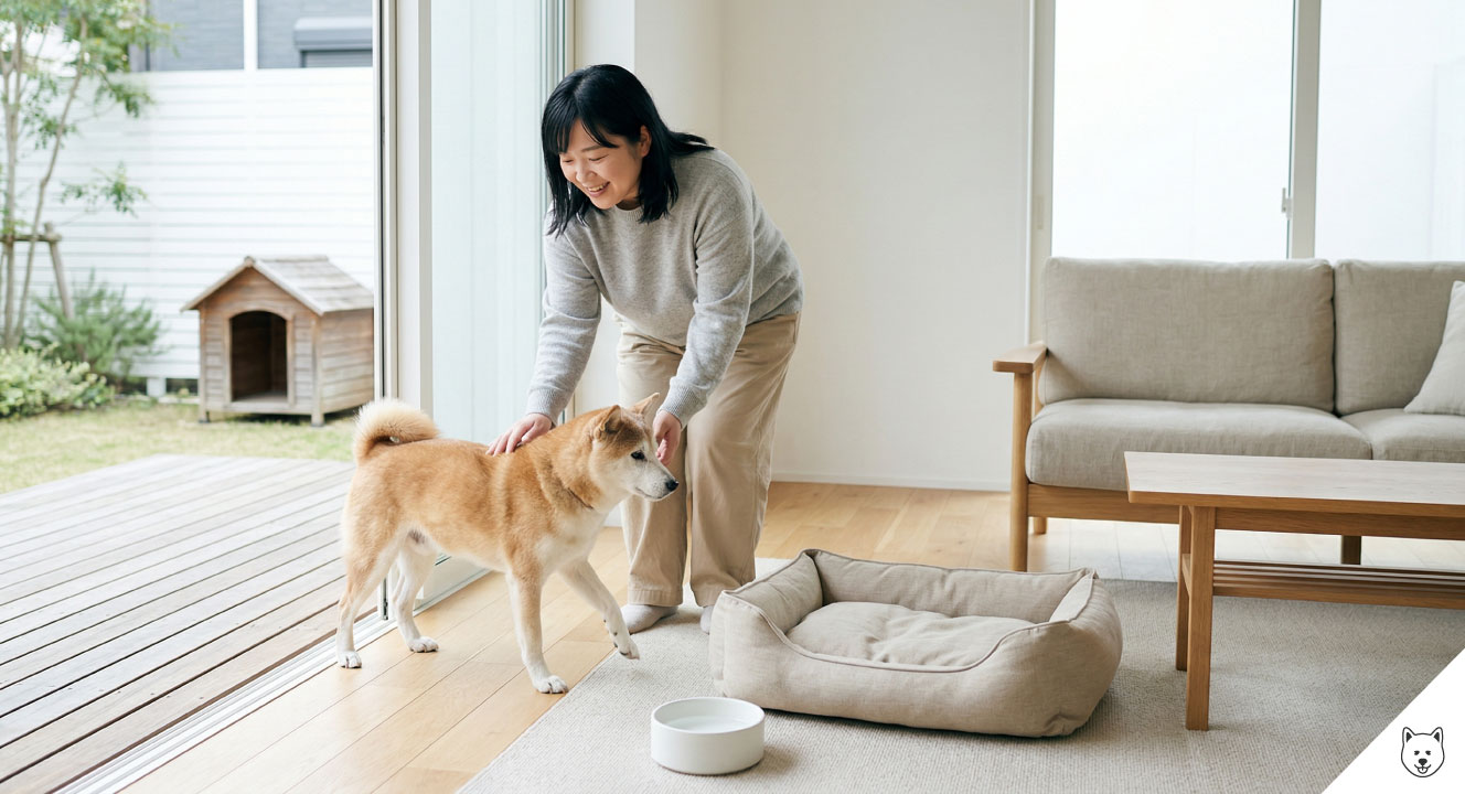 シニア犬の室内移行のタイミング
