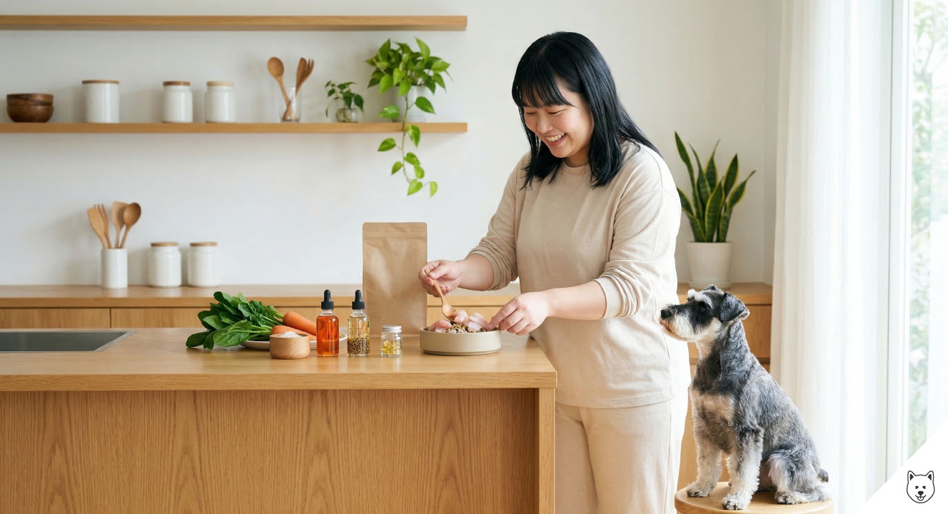 食事で被毛の健康を保つ