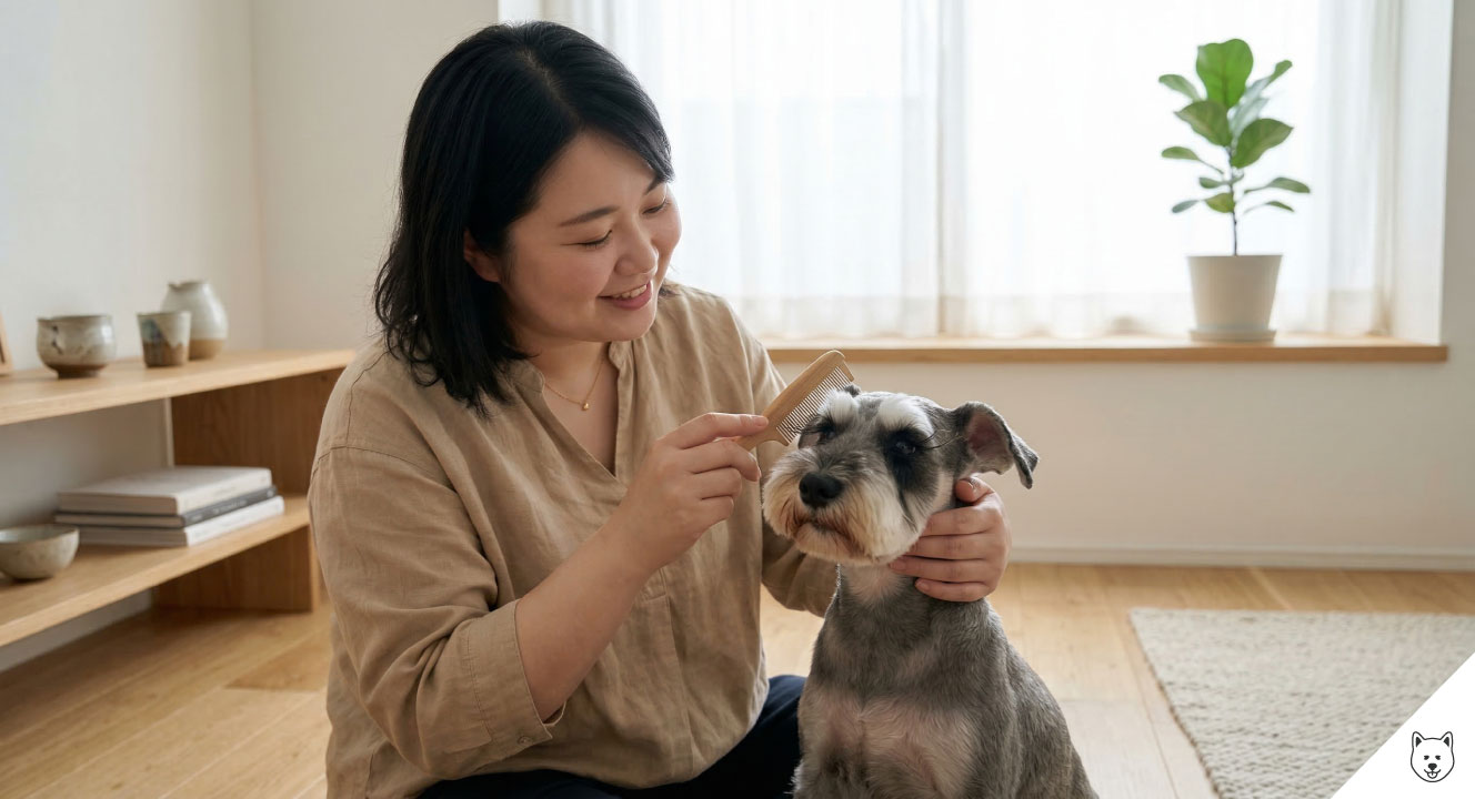 SNSで話題のまつげ残しカットとグルーミング