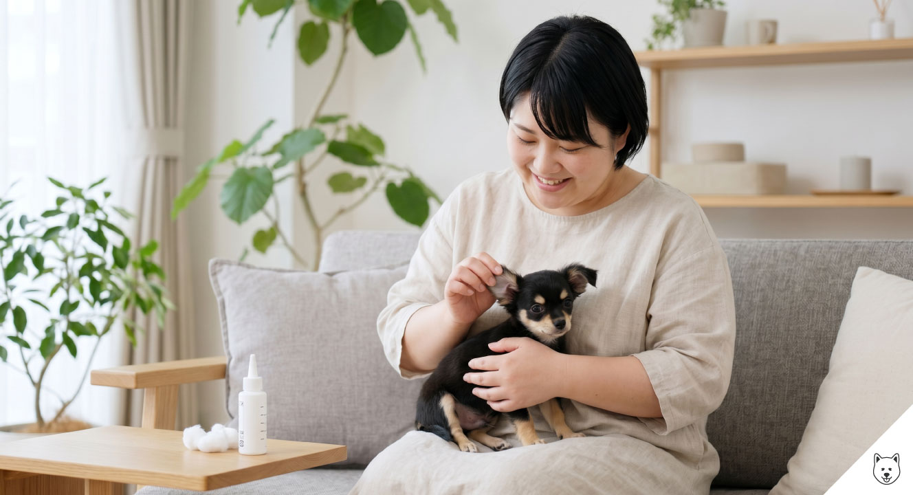 チワワの耳が垂れる原因と正しいケア方法