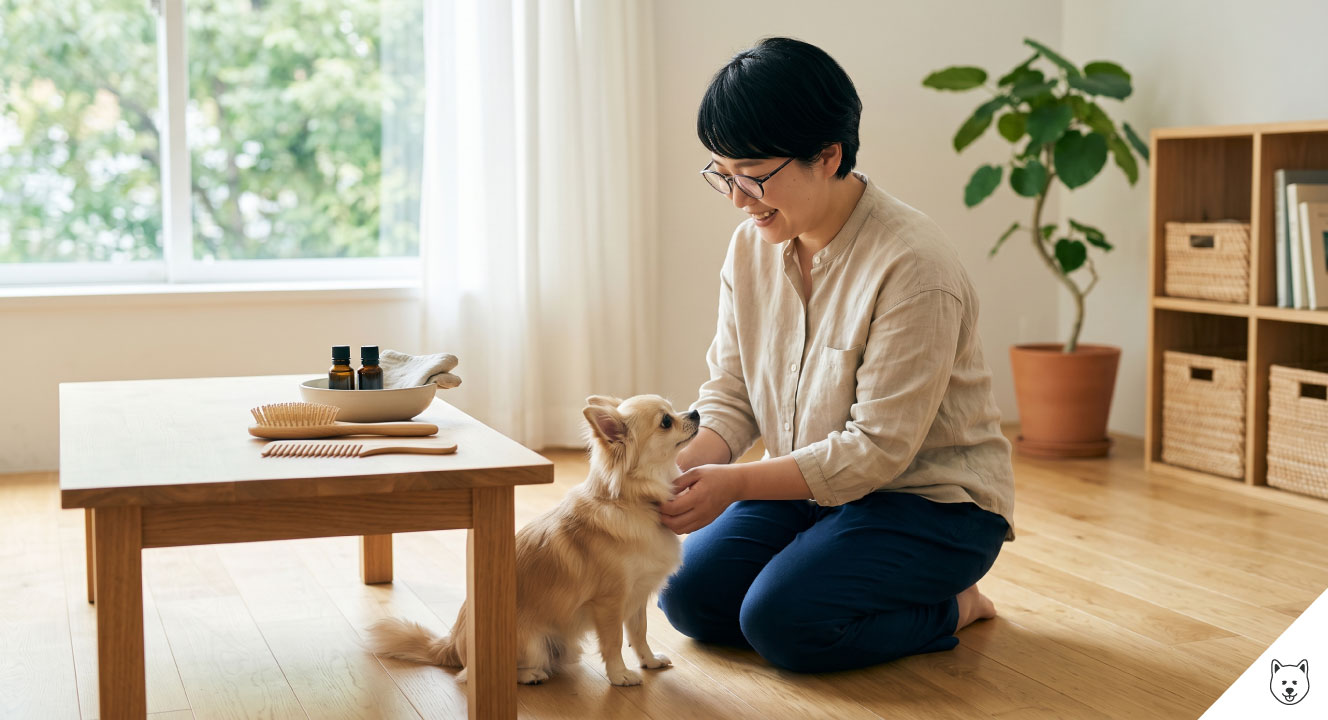 ロングコートのチワワの毛が伸びない原因と対策