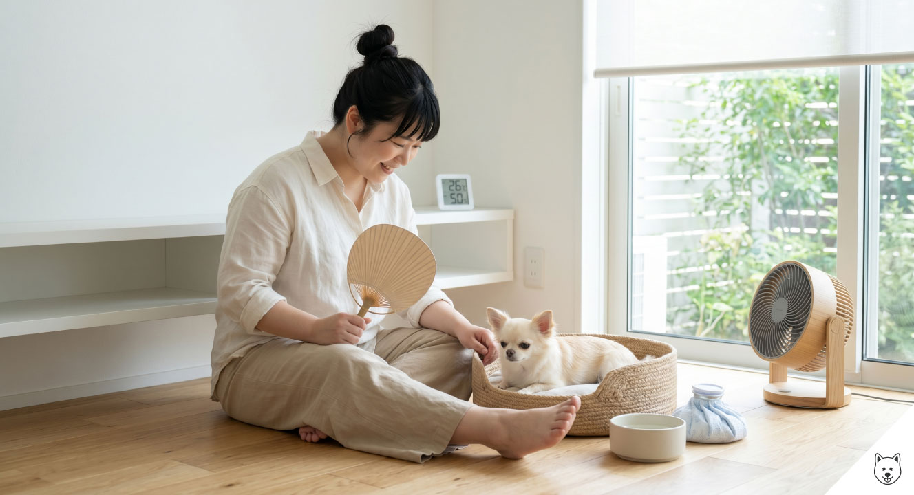 チワワは暑さに強いは誤解！日本の夏に必要な熱中症対策