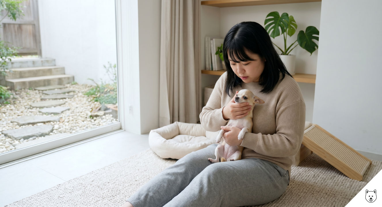 外飼いで心配なチワワの骨折や泉門の脆弱性