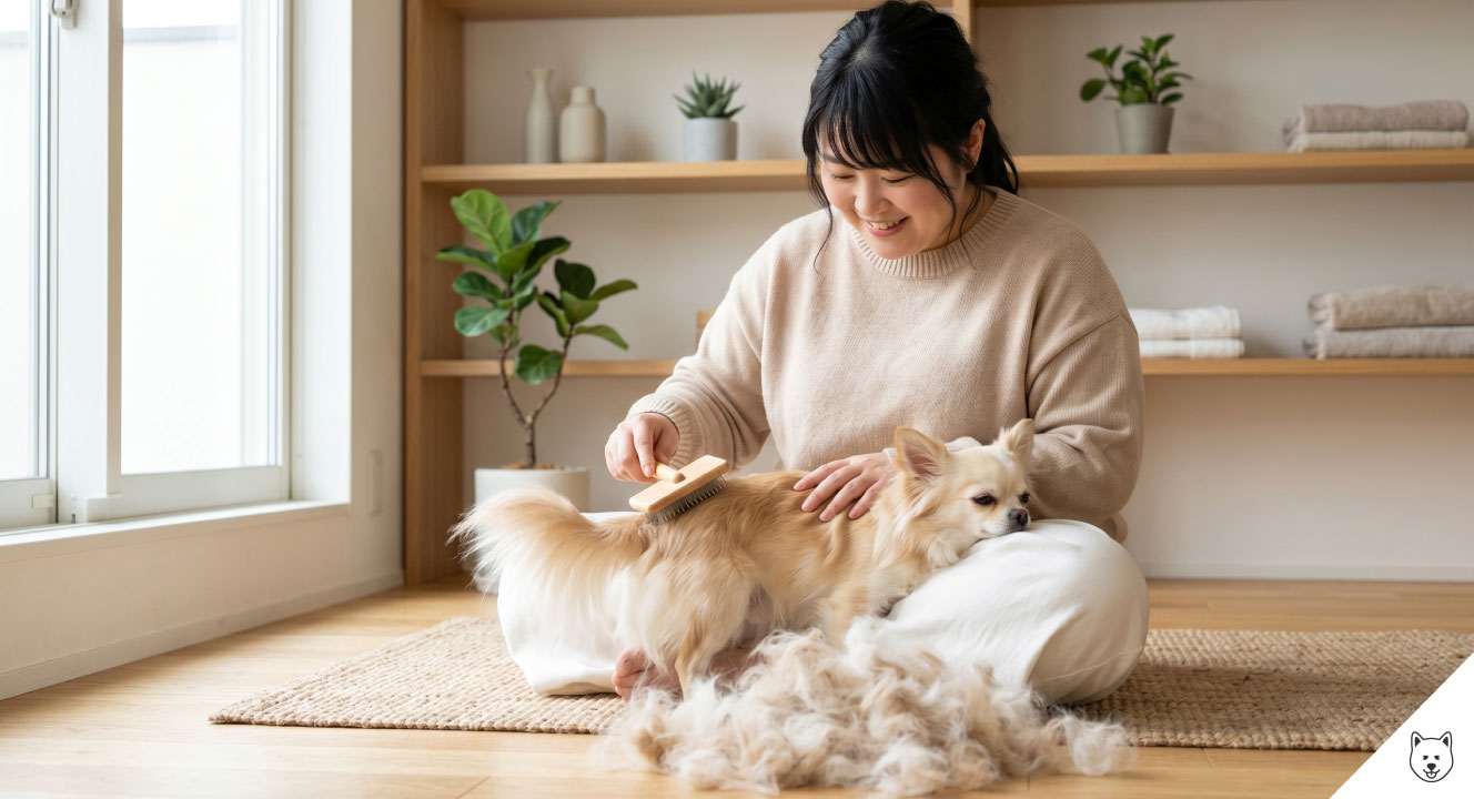 換毛期にしっぽが細くなる理由