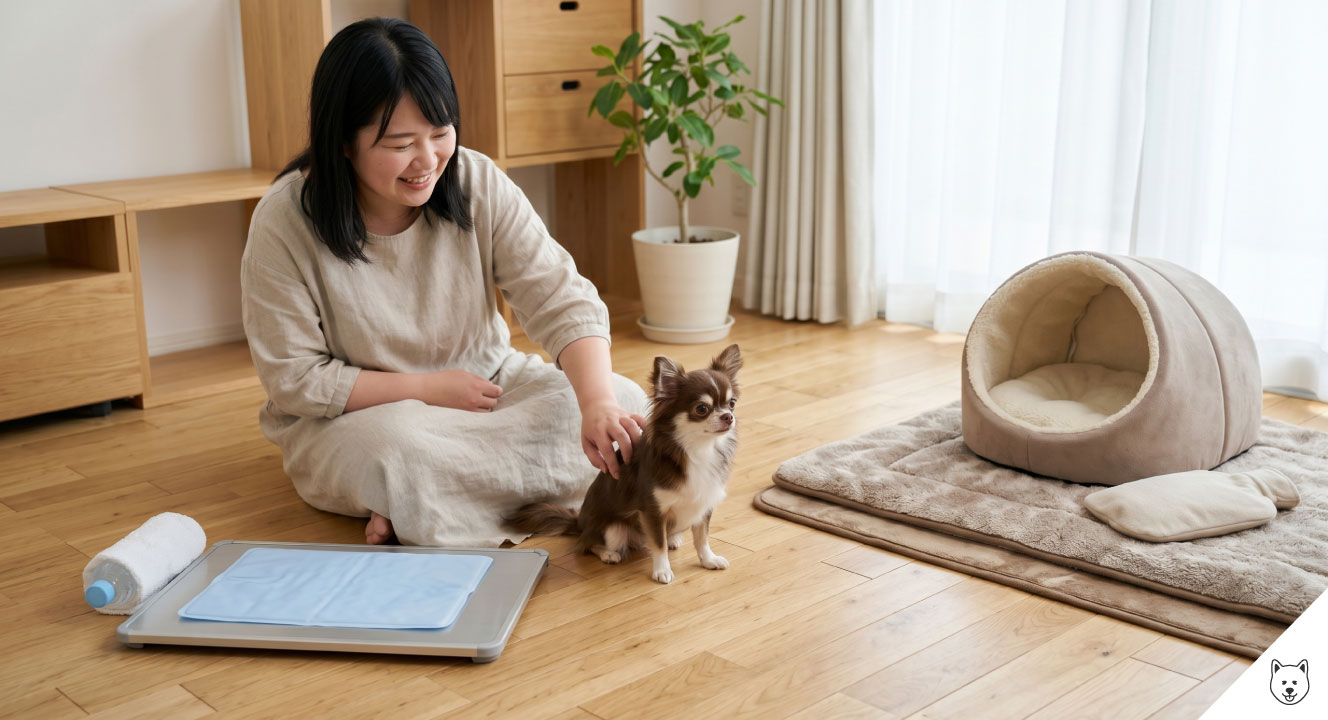 冷却・暖房グッズを上手に活用しよう